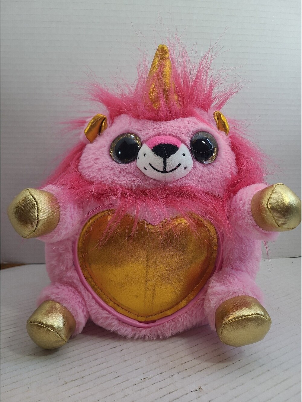 Zuru Rainbocorns Series 2 Pink Lion Unicorn Plush Stuffed Animal